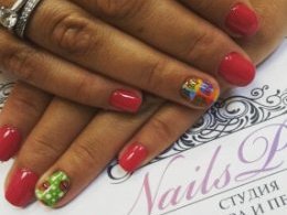 Маникюр в студии красоты NailsProfi 2