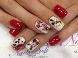 Маникюр в студии красоты NailsProfi 4