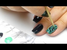 Рисунки на ногтях по мокрому гель-лаку 2016