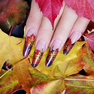 Идеи Осеннего Маникюра на Короткие Ногти