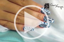 Видео мастер-класс дизайн ногтей «Морские глубины»